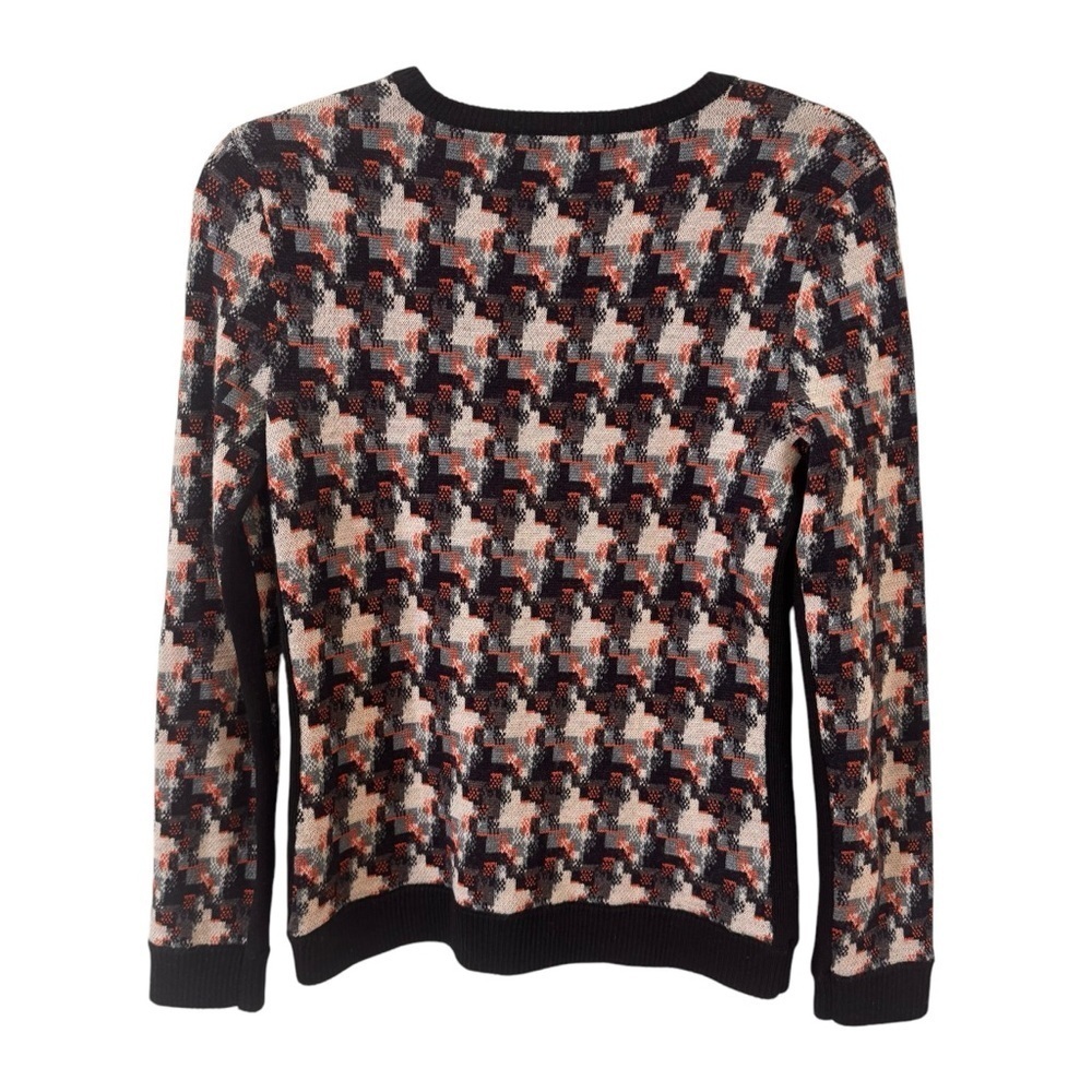 rag & bone Mariah 100% Wool Herringbone Pullover Long Sleeve Sweater Size Small - Picture 8 of 9